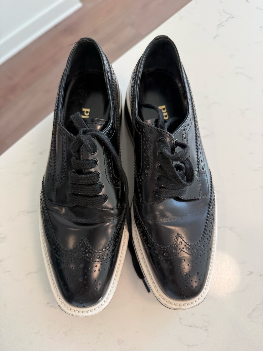 Prada Oxford Loafers - Picture 2 of 6
